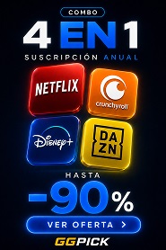 Bundle 4 in 1 Cuenta 6 Meses Global