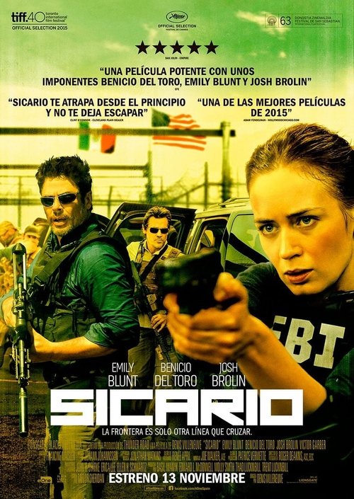 Sicario (2015) WEB-DL 1080p / 720p Latino